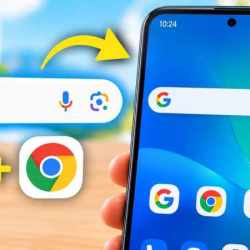 barre Google sur Android