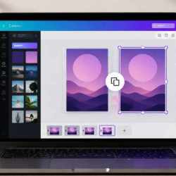 dupliquer une page sur Canva