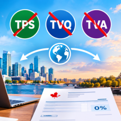 Freelance canadien facturant la France