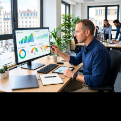 Tableau de bord de gestion PME