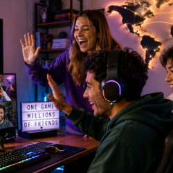 amitiés virtuelles gaming