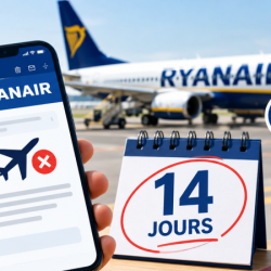 Vol Ryanair annulé