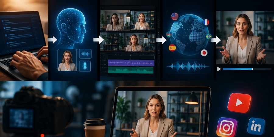 production de vidéos par IA