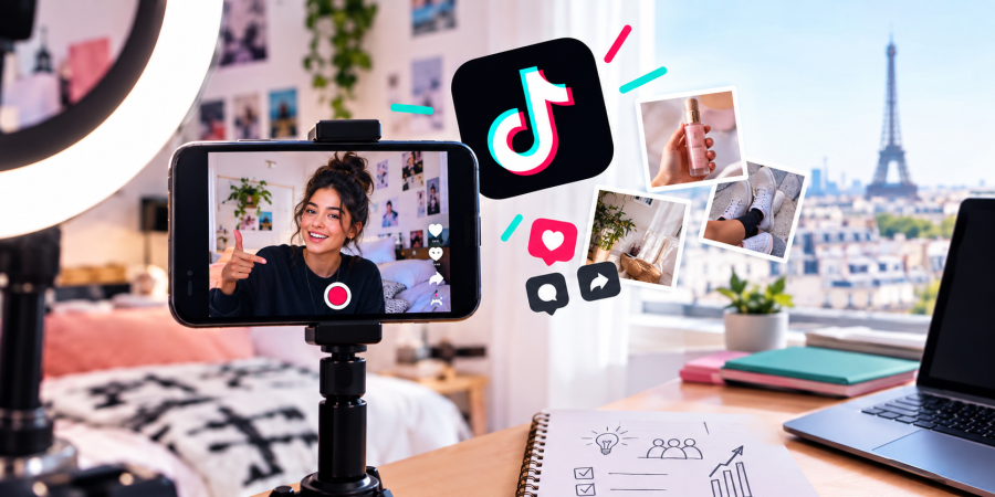 Agence d'influence TikTok à Paris