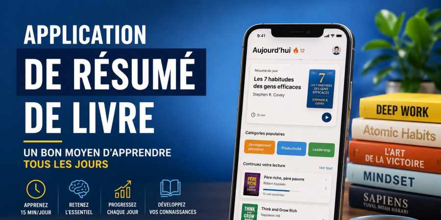 Application de résumé de livre
