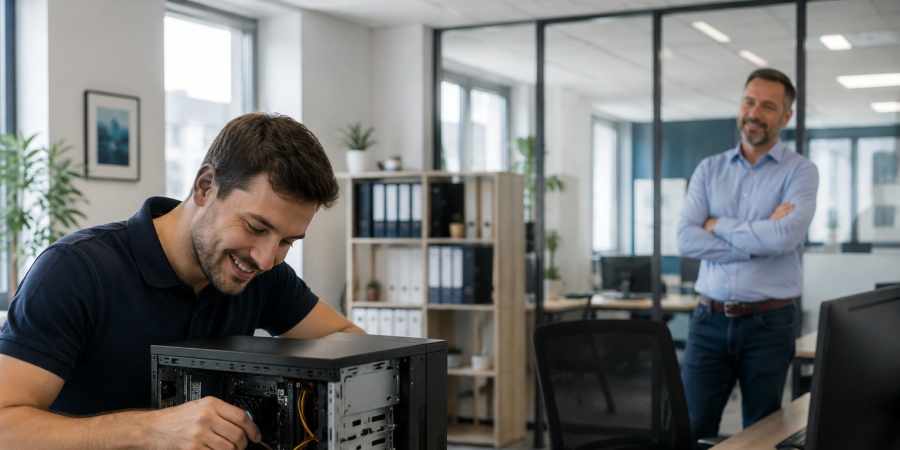 Maintenance informatique en PME