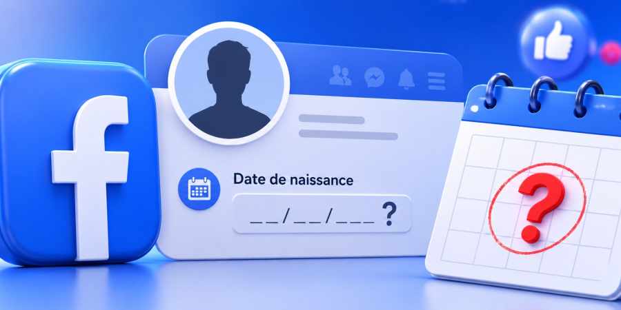 masquer votre date de naissance sur Facebook