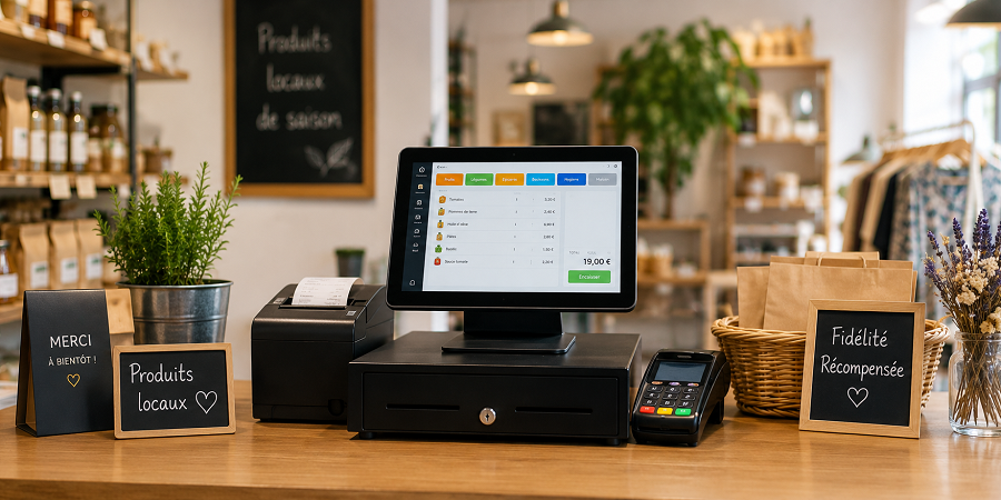 logiciel de caisse choisir pour un petit commerce local
