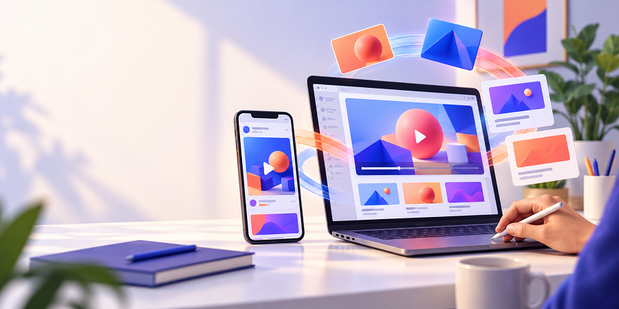social ads motion design