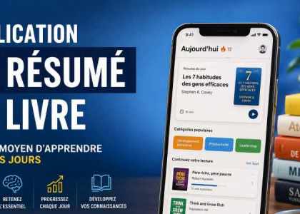 Application de résumé de livre