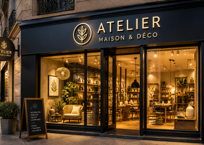 enseigne personnalisée peut-elle augmenter la visibilité