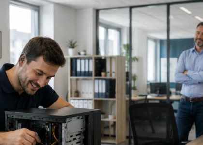Maintenance informatique en PME