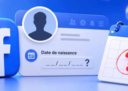 masquer votre date de naissance sur Facebook