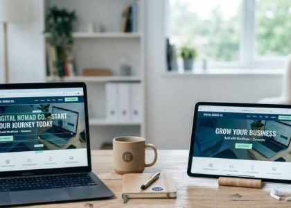 site WordPress avec Elementor