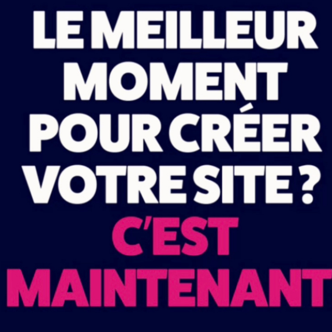 Création site Web e-commerce ou vitrine
