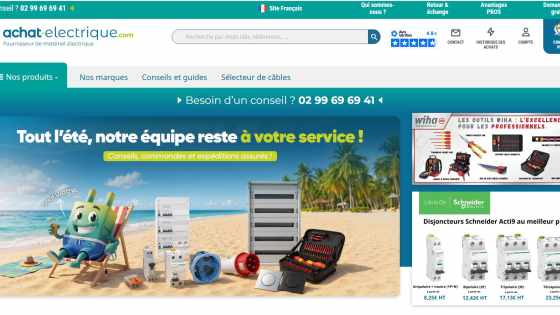 Achat Électrique – E-commerce B2B/B2C