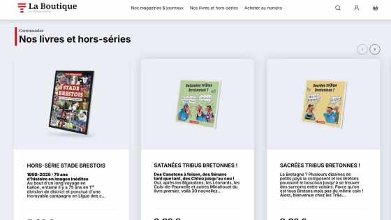 Le Télégramme – Boutique e-commerce en Next.js